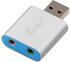 I-Tec USB 2.0 Metal Mini Audio Adapter