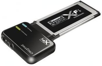 Creative Soundblaster X-FI Notebook Wireless Expresscard