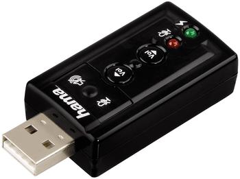 Hama USB-Soundkarte 7.1 Surround
