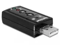 DeLOCK - Soundkarte - 24-Bit - 96 kHz - 7.1 - USB 2.0