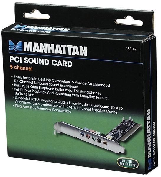 Manhattan PCI Sound Card (158107)