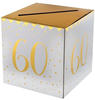 Brief-und Kartenbox 60. Geburtstag Golden Times