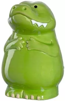 Leonardo Bambini Spardose Krokodil, Keramik, grün (039194)