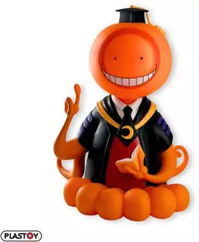 Plastoy Koro Sensei Spardose, orange (Assassination Classroom)