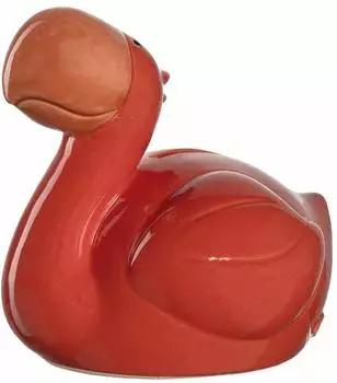 Leonardo Spardose Bambini Flamingo, Keramik, rot, 12cm (039196)