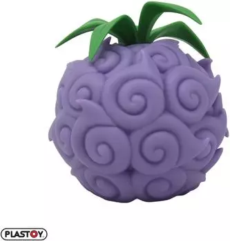 Plastoy One Piece Sparschwein Dark-Dark-Frucht, PVC, 12cm