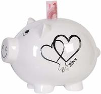 Casablanca by Gilde Wanddekoobjekt "Sparschwein Big Love"