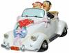 Udo Schmidt Piggy Bank Wedding Bride and Groom Wedding Car/Wedding Couple