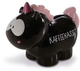 Nici NICI Spardose Einhorn Carbon Flash Kaffeekasse 75 x 12 x 165 cm