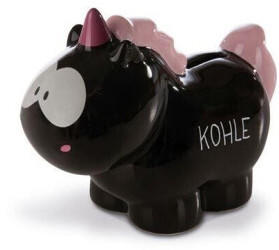 NICI Spardose Einhorn Carbon Flash Kohle 75 x 12 x 165 cm