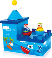 Small foot 5819 - Spieluhr & Spardose Piraten 2in1 Melodie: Merrily we roll along