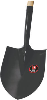 Ideal Spatenschaufel schwarz groß Gr. 2 mit Stiel (8830202)