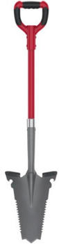 EASYmaxx Spaten- & Wurzels&auml;ge 114cm grau/rot