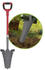 EASYmaxx Spaten- & Wurzelsäge 114cm grau/rot