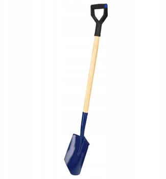 Kadax Gartenspaten mit Kerben D-Griff (K9176)
