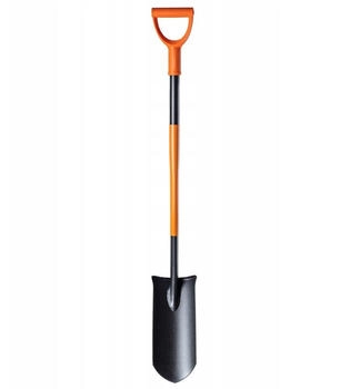 Kadax Drainierspaten mit D-Griff Stahl 121 cm (K4204)