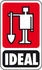 Ideal Spaten Flensburger Form Größe 2 mit T-Stiel und Trittschutz (13060243)