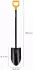 Fiskars Solid+ Spaten XL-Blatt langer Stiel (1067517)