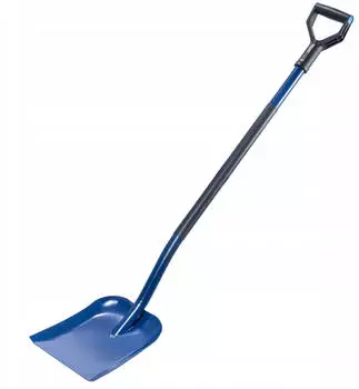 Kadax Sandschaufel Stahl D-Griff, Blau (K3461)