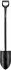 Fiskars Ergonomic Pro Gärtnerspaten spitz XL (1066707)