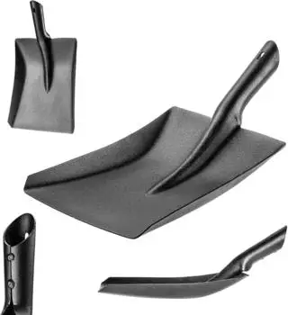 Kadax Gartenspaten Stahlkopf 41,5x24cm ohne Stiel (K10114)