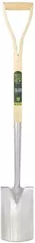 Spear & Jackson Kew Gardens Neverbend Stahl Randspaten mit Trittschutz (1161KEW)