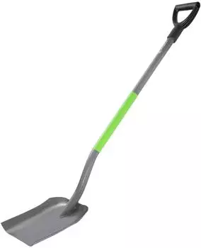 Kadax Sandschaufel 123cm Kohlenstoffmetall-Stiel mit D-Griff (K9174)