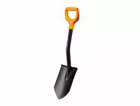 Fiskars 1066715 Spaten Arbeitsbreite 180 mm D-Griff (1066715)