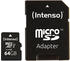 Intenso Micro SDXC Class 10 Speicherkarte inkl. SD-Adapter