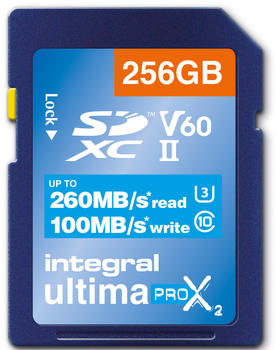 Integral UltimaPro X2 UHS-II V60 SDXC 256GB