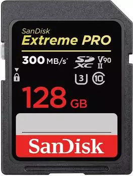 SanDisk Extreme PRO UHS-II U3 V90 SDXC 128GB SanDisk Extreme PRO UHS-II U3 V90 SDXC 128GB