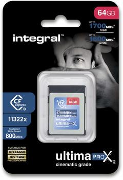 Integral UltimaPro X2 CFexpress Cinematic 64GB