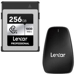 Lexar Professional CFexpress Silver 256GB + Kartenlesegerät