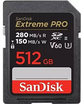 SanDisk Extreme PRO UHS II V60 280MB/s 512GB (SDSDXEP-512G-GN4IN)