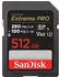 150 MB/s, 512 GB: SanDisk Extreme PRO UHS II V60 280MB/s (SDSDXEP-GN4IN)