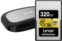 Lexar LCAGOLD320G-RNENG, Lexar Professional GOLD R900/W800 CFexpress Type A 320GB