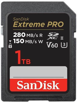 SanDisk Extreme PRO UHS II V60 280MB/s 1TB (SDSDXEP-1T00-GN4IN)