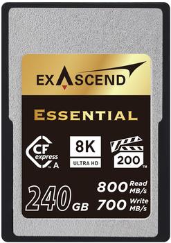 Exascend Essential Type A R800/W700 CFexpress 240GB