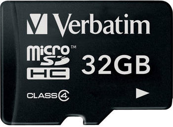 Verbatim microSDHC 32GB Class 4 (44008)