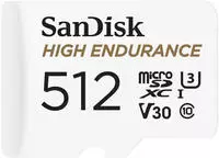 SanDisk High Endurance - Flash-Speicherkarte (microSDXC-an-SD-Adapter inbegriffen)