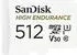 SanDisk High Endurance microSD 512GB + SD-Adapter