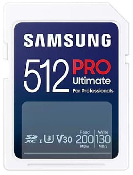 Samsung PRO Ultimate UHS-I V30 200MB/s SDXC 512GB