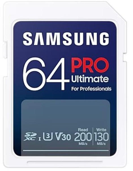 Samsung PRO Ultimate UHS-I V30 200MB/s SDXC 64GB