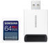 Samsung PRO Ultimate UHS-I V30 200MB/s SDXC 64GB + USB-Adapter
