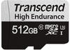 Transcend TS512GUSD350V, Transcend microSDXC 512GB 350V + SD-Adapter
