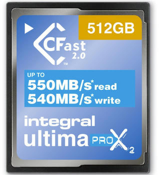 Integral UltimaPro X2 CFast 2.0 - 512GB
