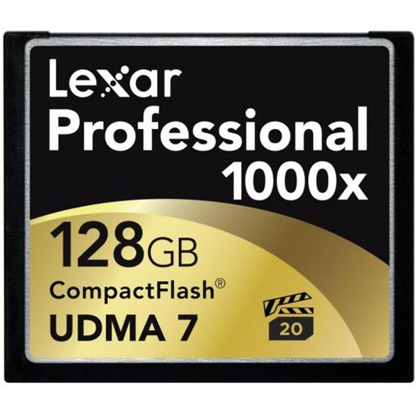 Lexar Professional Thin Box 128GB CompactFlash Speicherkarte 1000x