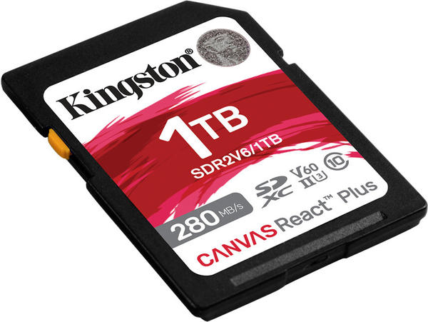 Kingston Canvas React Plus V60 SDXC 1TB