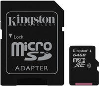 Kingston microSDXC 64GB Class 10 (SDCX10/64GB)