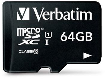 Verbatim 44084 Micro SDXC Class 10 UHS-I 64 GB